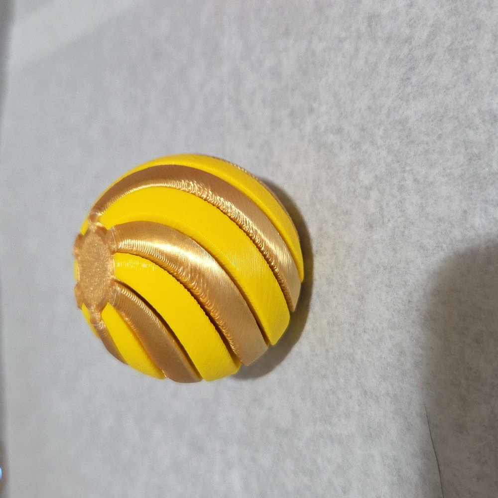 Twisted Ball Puzzle 3-D Printed - Picture 5 of 5